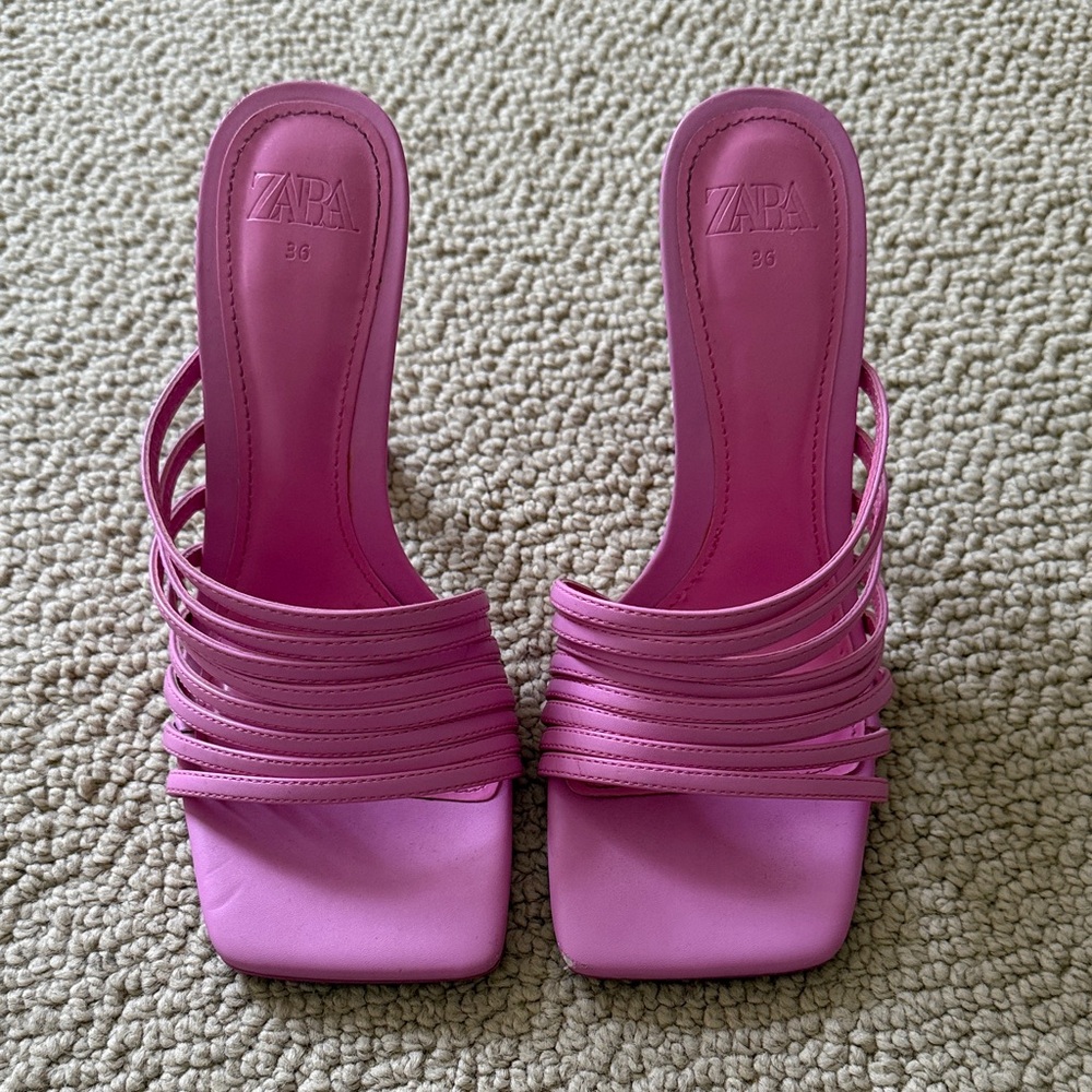 Zara Pink Heels